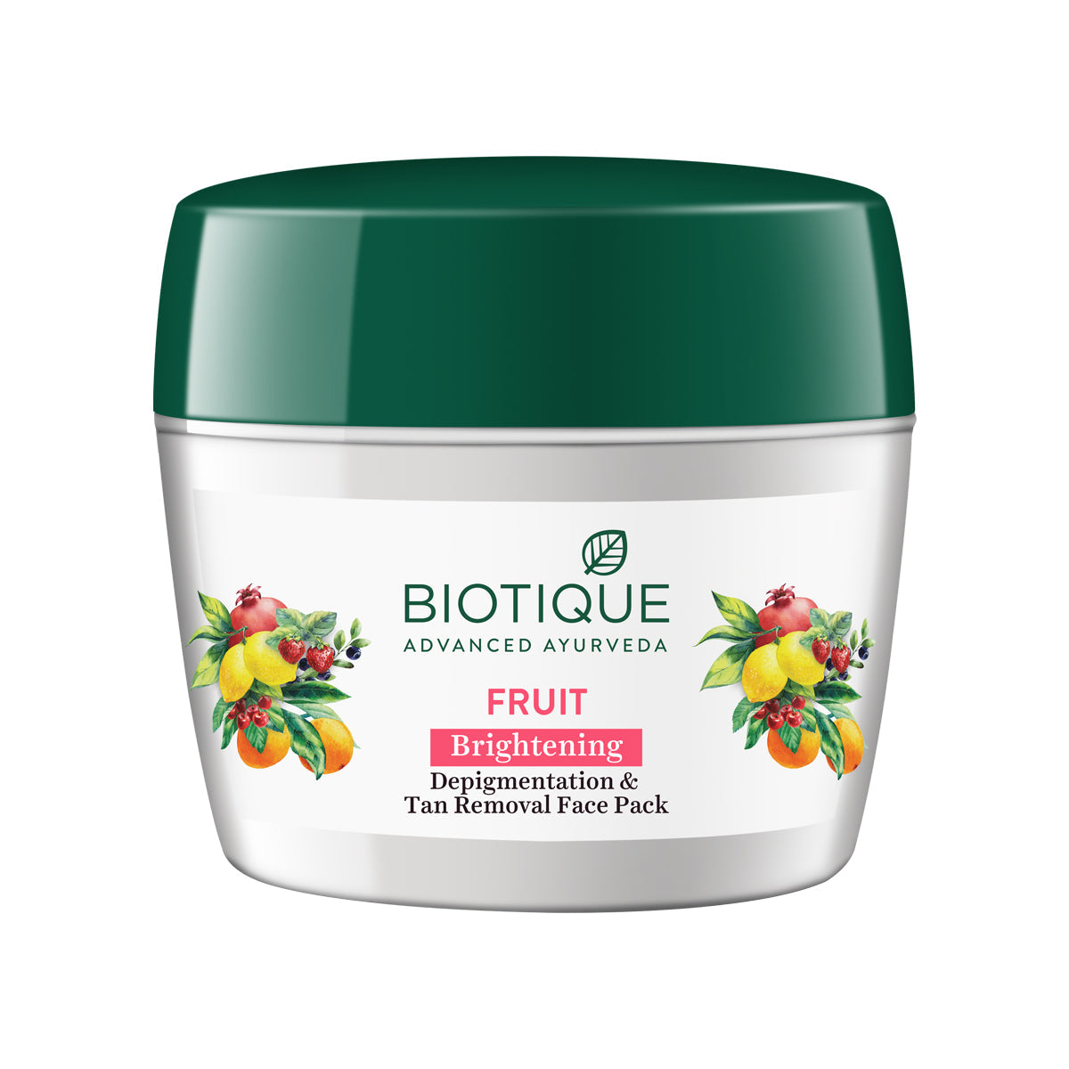 Biotique Fruit Brightening Depigmentation & Tan Removal Face Pack, 75g - Image 3 - Buy from Indicrest