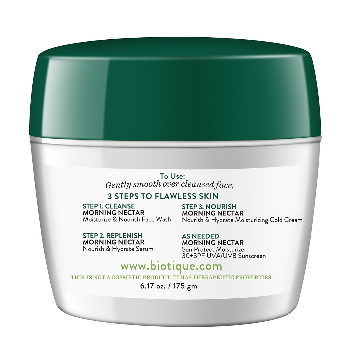 Biotique Morning Nectar Nourish & Hydrate Moisturizing Cream, 175g - Image 2 - Buy from Indicrest
