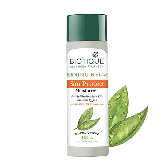 Biotique Morning Nectar Sun Protect Moisturizer (30+ SPF) ,120ml - Buy from Indicrest
