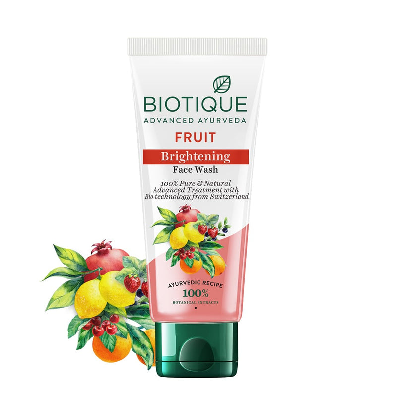 Biotique Fruit Brightening Face Wash, 150ml - Buy from Indicrest