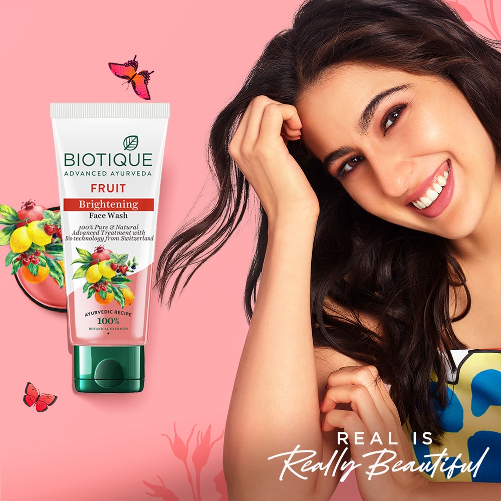 Biotique Fruit Brightening Face Wash, 200ml - Image 3 - Buy from Indicrest