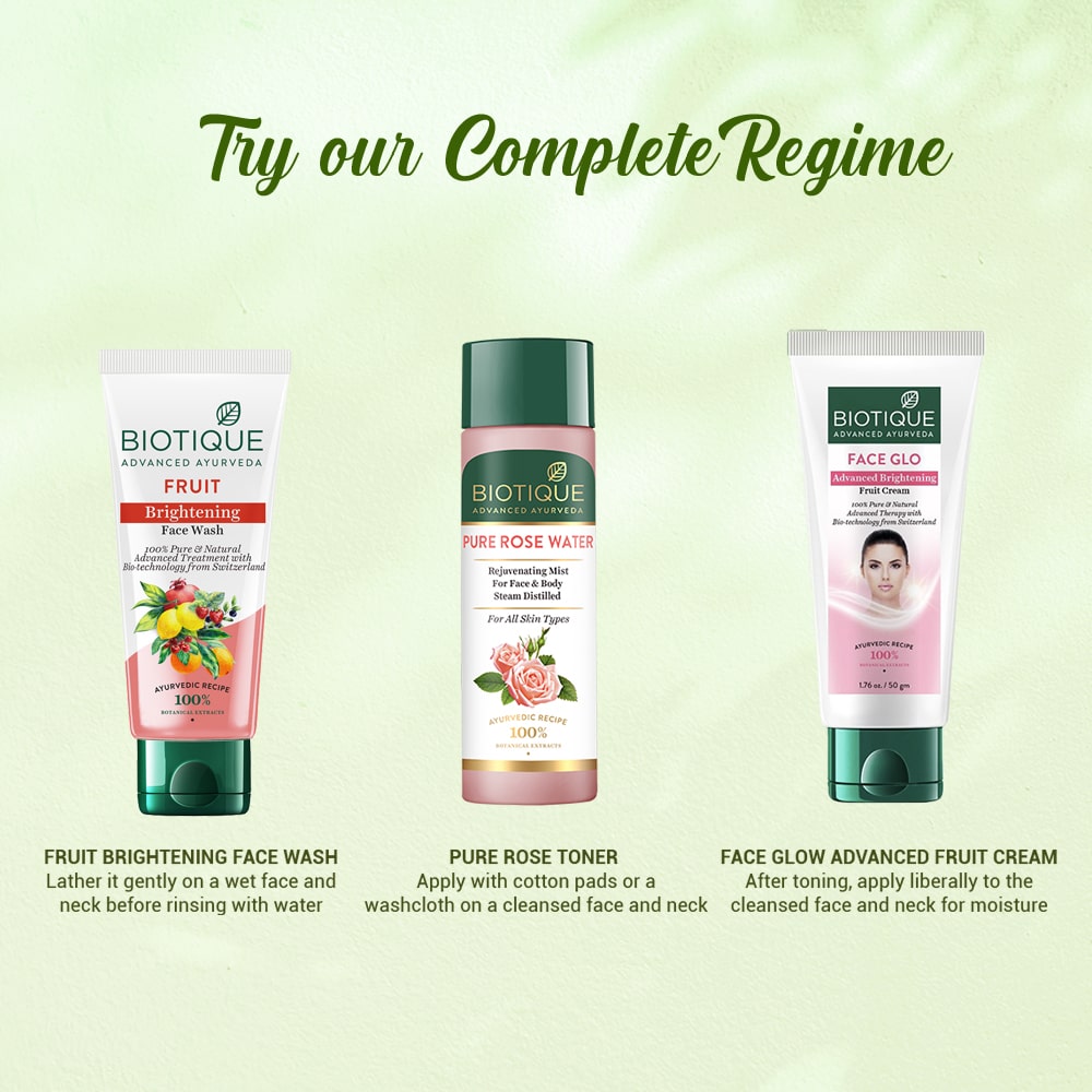 Biotique Fruit Brightening Face Wash, 200ml - Image 9 - Buy from Indicrest