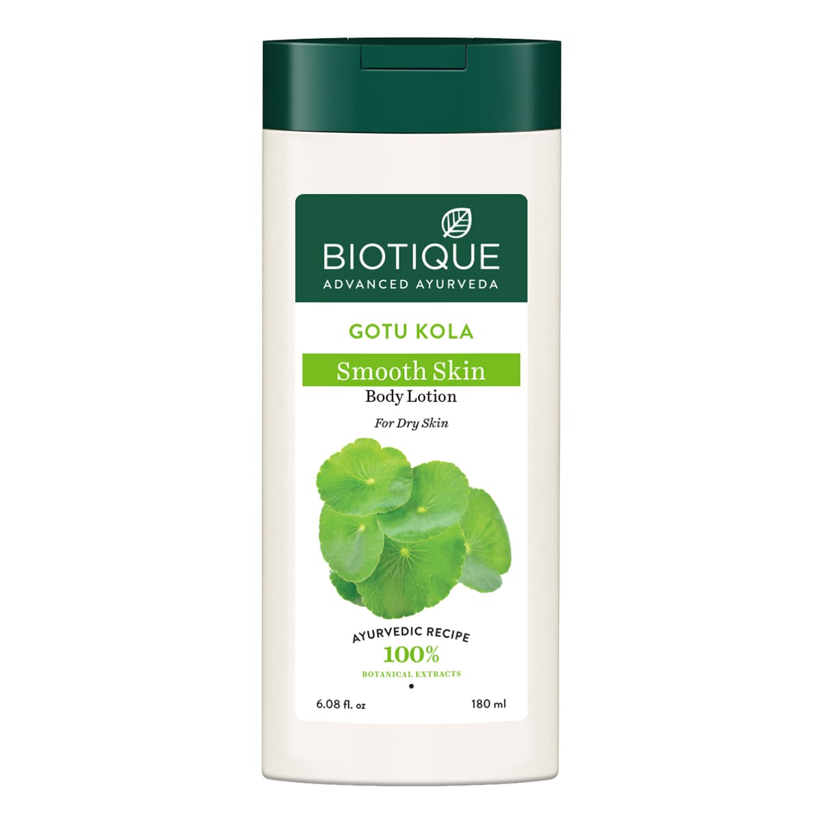 Biotique Gotu Kola Smooth Skin Body Lotion, 180ml - Buy from Indicrest