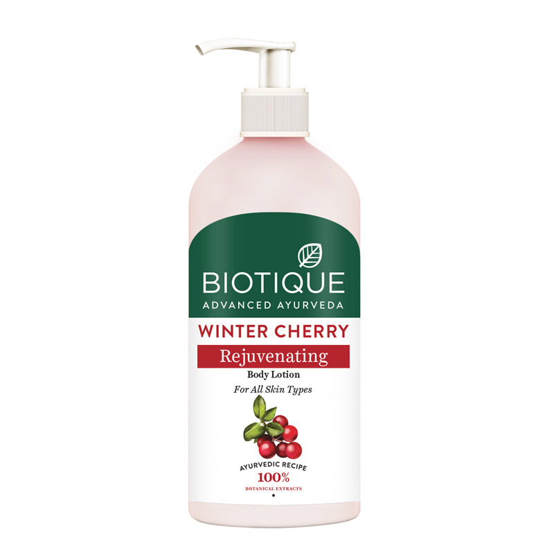 Biotique Winter Cherry Rejuvenating Body Lotion, 120ml - Image 7 - Buy from Indicrest