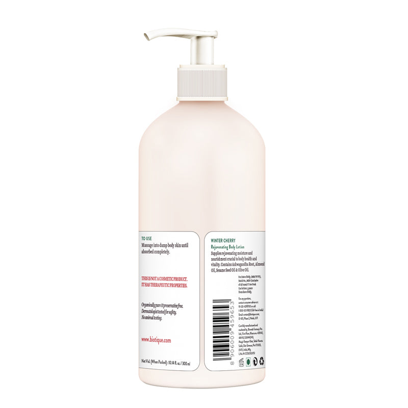 Biotique Winter Cherry Rejuvenating Body Lotion, 120ml - Image 8 - Buy from Indicrest
