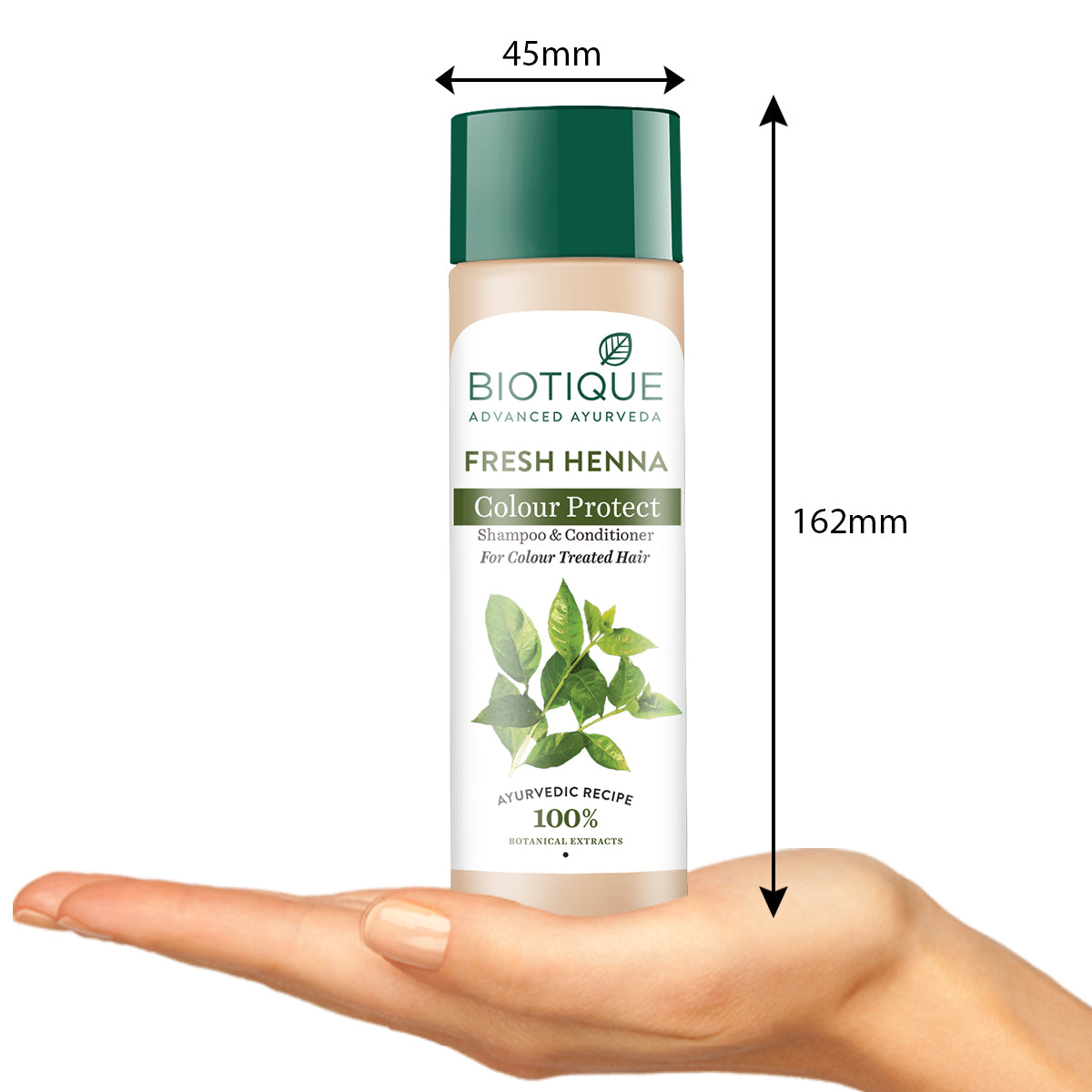 Biotique Fresh Henna Colour Protect Shampoo & Conditioner, 190ml (Pack of 2) - Image 3 - Buy from Indicrest