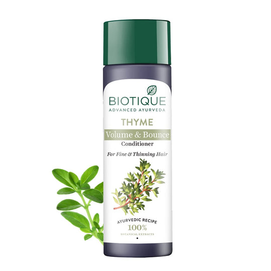 Biotique Thyme Volume & Bounce Conditioner, 200ml - Buy from Indicrest