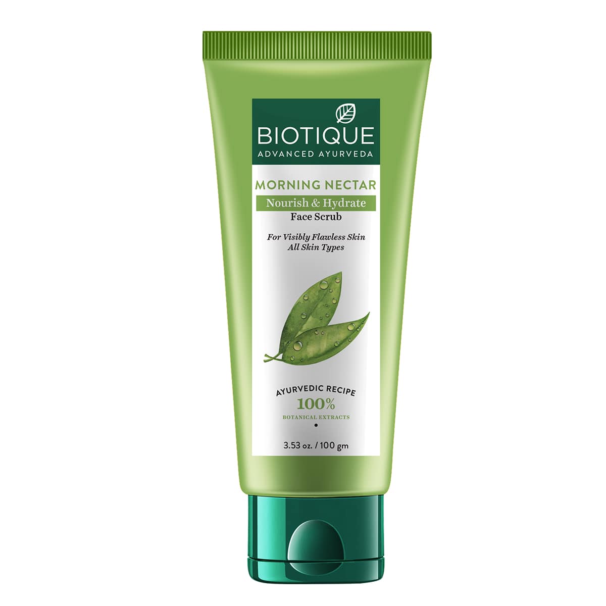 Biotique Morning Nectar Nourish & Hydrate Face Scrub, 100g - Buy from Indicrest
