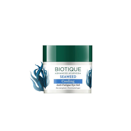 Biotique Seaweed Cooling Anti-Fatigue Eye Gel, 15g - Buy from Indicrest