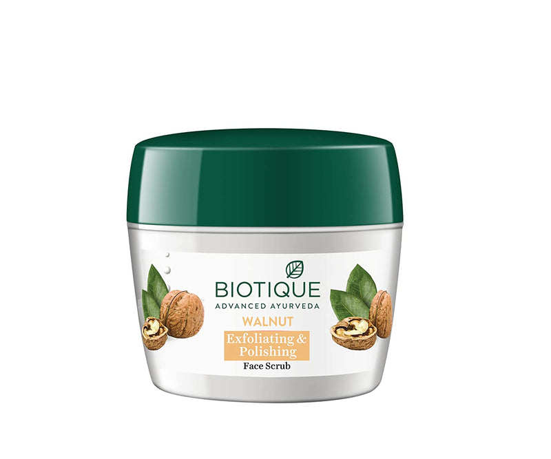 Biotique Walnut Exfoliating & Polishing Face Scrub, 175g - Buy from Indicrest