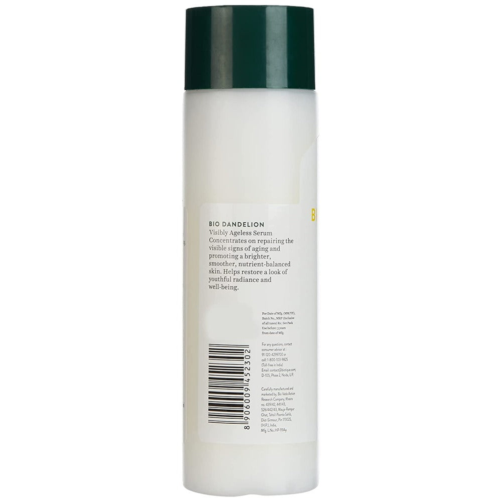 Biotique Dandelion Youth Anti-Ageing Serum, 190ml - Image 2 - Buy from Indicrest