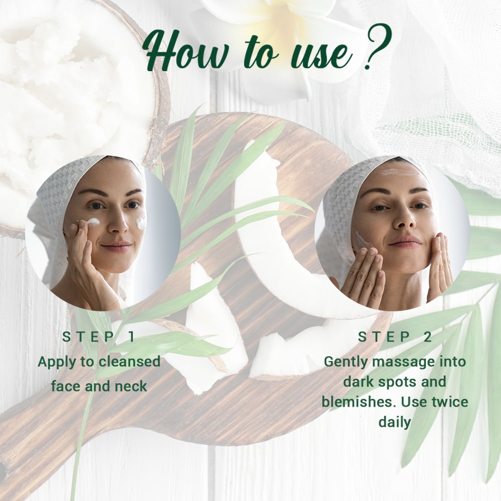 Biotique Coconut Brightening Instant Glow Cream, 100g - Image 7 - Buy from Indicrest