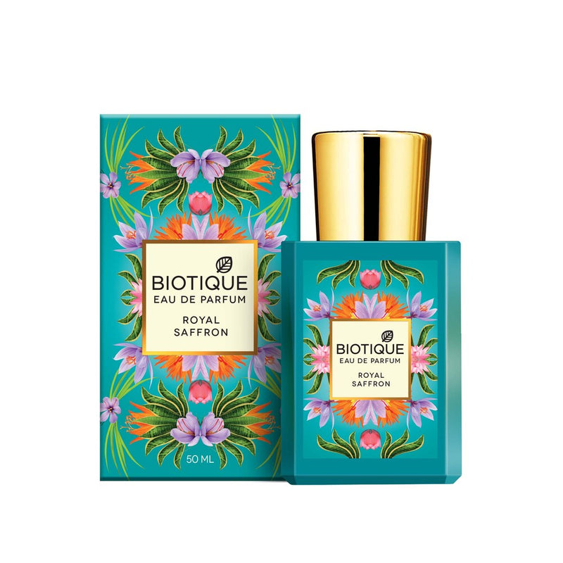 Biotique Royal Saffron Eau De Parfum, 50ml - Buy from Indicrest