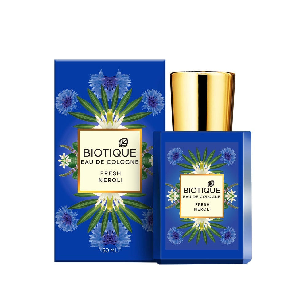 Biotique Fresh Neroli Eau De Cologne, 50ml - Buy from Indicrest