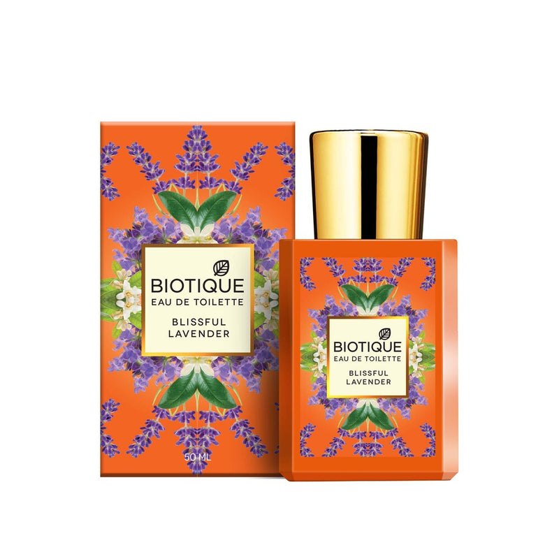Biotique Blissfull Lavender Eau De Toilette, 50ml - Buy from Indicrest
