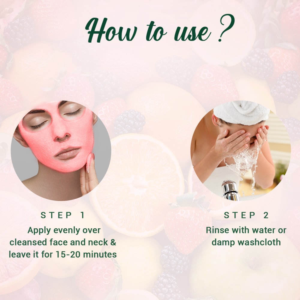 Biotique Fruit Brightening Depigmentation & Tan Removal Face Pack, 235g - Image 8 - Buy from Indicrest