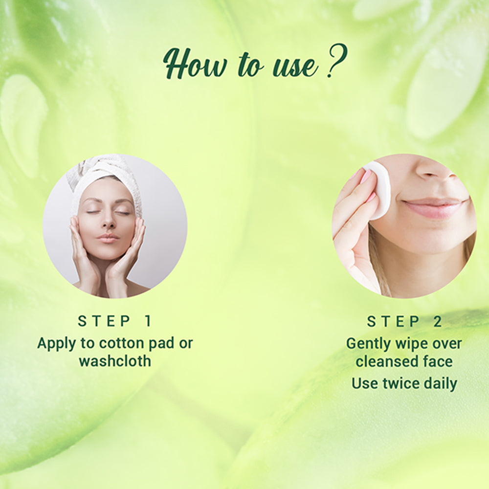 Biotique Cucumber Pore Tightening Refreshing Toner, 200ml - Image 3 - Buy from Indicrest