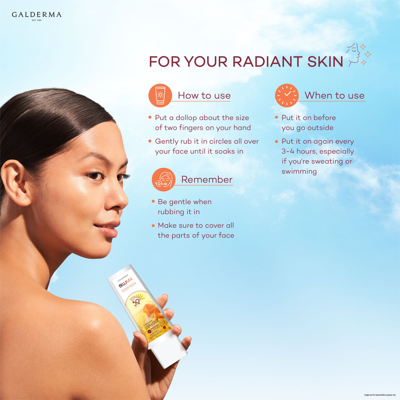 Biluma Sunscreen SPF 50+, 50ml