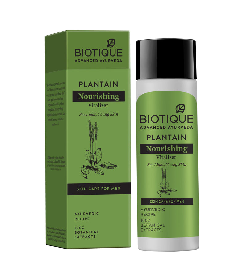 Biotique Plantain Nourishing Vitalizer, 120ml - Buy from Indicrest