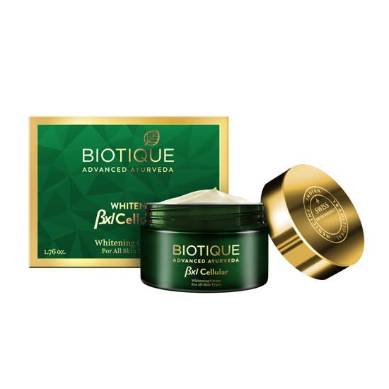 Biotique Whiten Bxl Cellular Whitening Cream, 50g - Buy from Indicrest