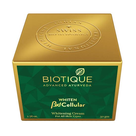 Biotique Whiten Bxl Cellular Whitening Cream, 50g - Image 4 - Buy from Indicrest