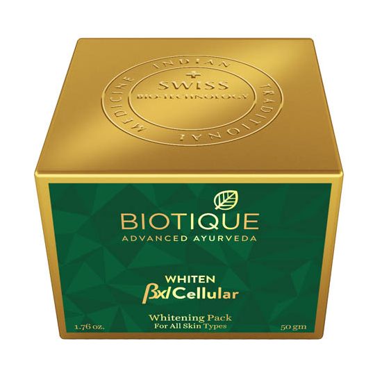 Biotique Whiten Bxl Cellular Firming Pack, 50g - Image 3 - Buy from Indicrest