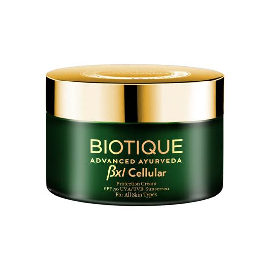 Biotique Anti-Age Bxl Cellular Protection Cream SPF 50 Uva/Uvb Sunscreen, 50g - Image 2 - Buy from Indicrest