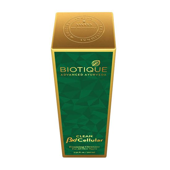 Biotique Clean Bxl Cellular Foaming Cleanser, 200ml - Image 4 - Buy from Indicrest