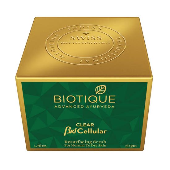 Biotique Clear Bxl Cellular Resurfacing Scrub, 50g - Image 3 - Buy from Indicrest