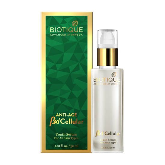 Biotique Anti-Age Bxl Cellular Youth Serum, 30ml - Buy from Indicrest