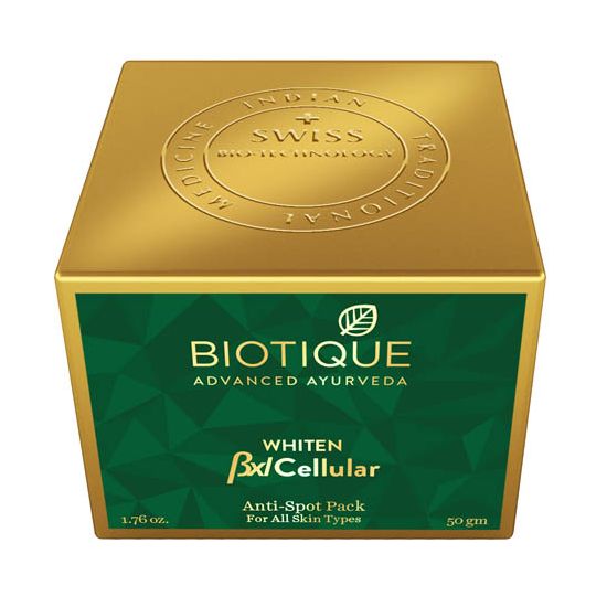 Biotique Whiten Bxl Cellular Anti-Spot Pack, 50g - Image 4 - Buy from Indicrest