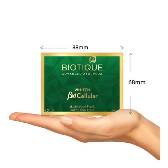 Biotique Whiten Bxl Cellular Anti-Spot Pack, 50g - Image 5 - Buy from Indicrest