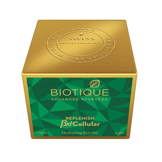 Biotique Replenish Bxl Cellular Hydrating Eye Gel, 15g - Image 3 - Buy from Indicrest