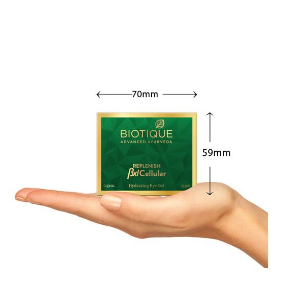Biotique Replenish Bxl Cellular Hydrating Eye Gel, 15g - Image 4 - Buy from Indicrest