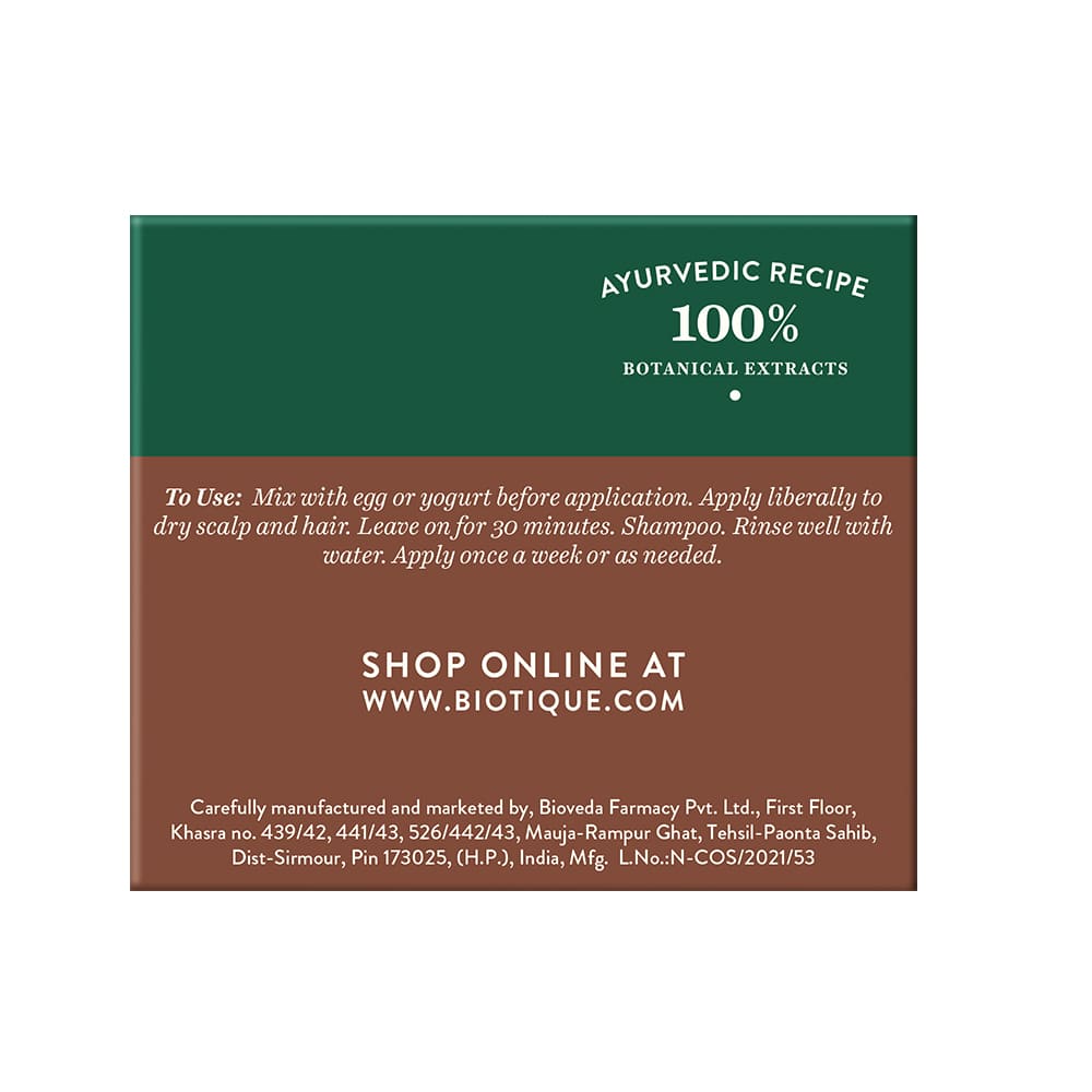 Biotique Musk Root Hair Mask, 230g - Image 9 - Buy from Indicrest