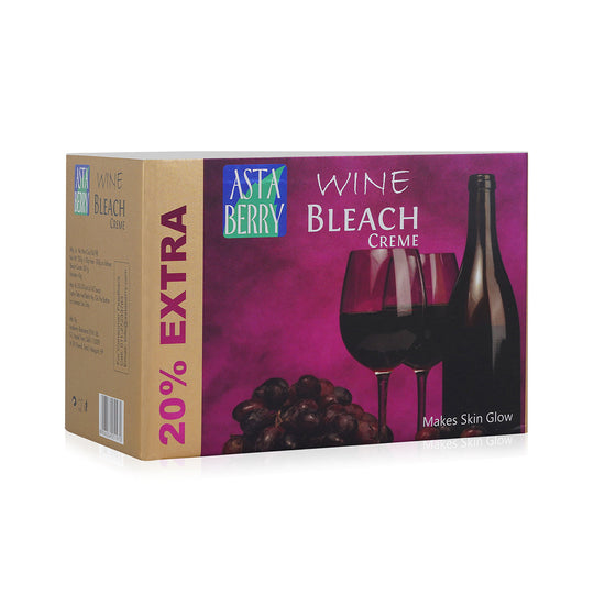 Astaberry Wine Bleach For Glow 300gm - Buy from Indicrest