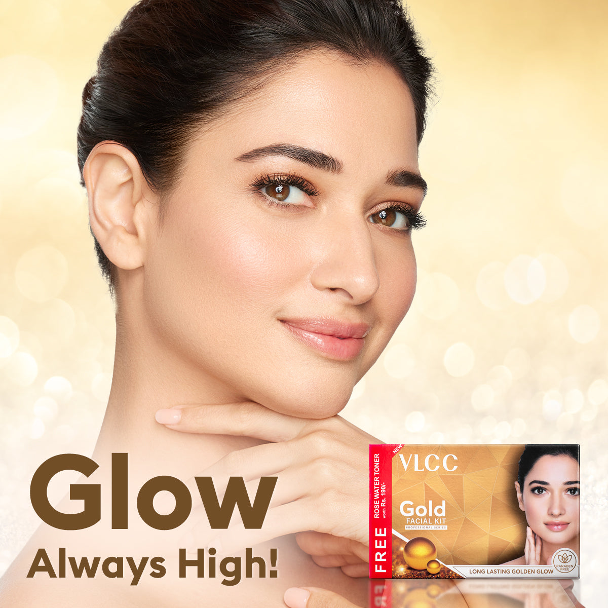 VLCC Gold and Papaya Fruit Facial Kit with Free Rose Water Toner - Image 7 - Buy from Indicrest