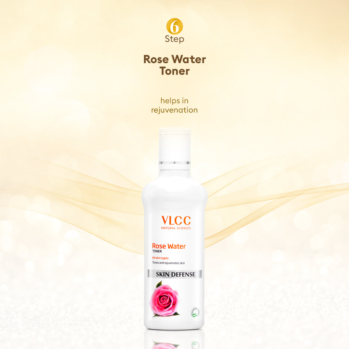 VLCC Gold Facial Kit with Free Rose Water Toner and Insta Glow Gold Bleach - Image 10 - Buy from Indicrest