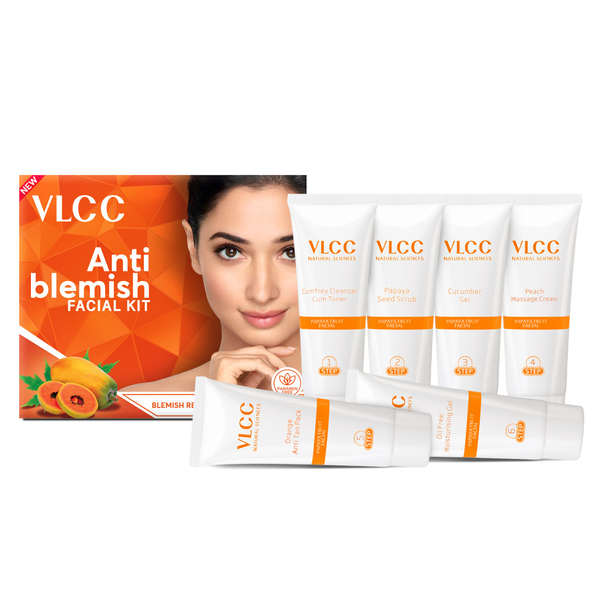 VLCC Anti Blemish Single Facial Kit - 60 g - Image 2 - Buy from Indicrest