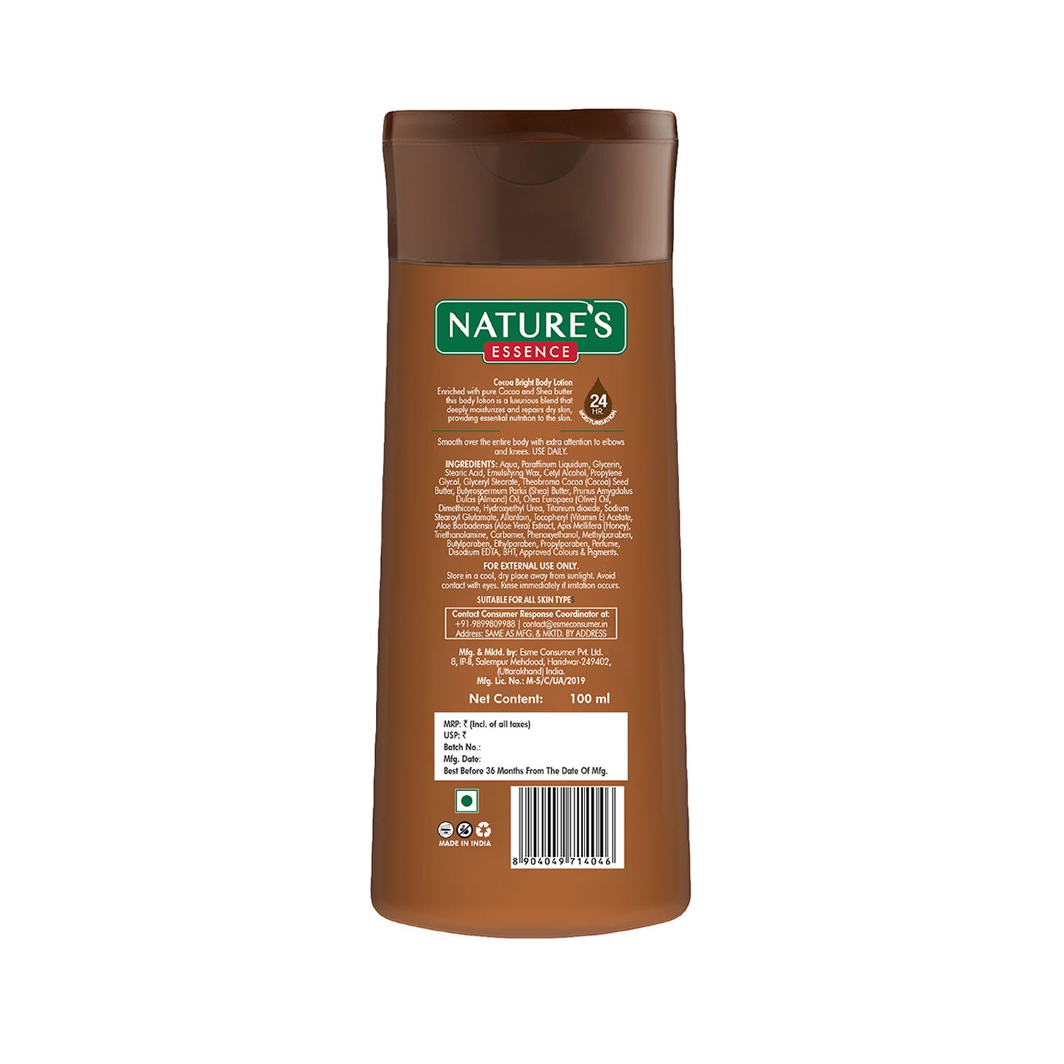 Nature's Essence Cocoa Bright Body Lotion, 100ml Buy at Indicrest Image 7