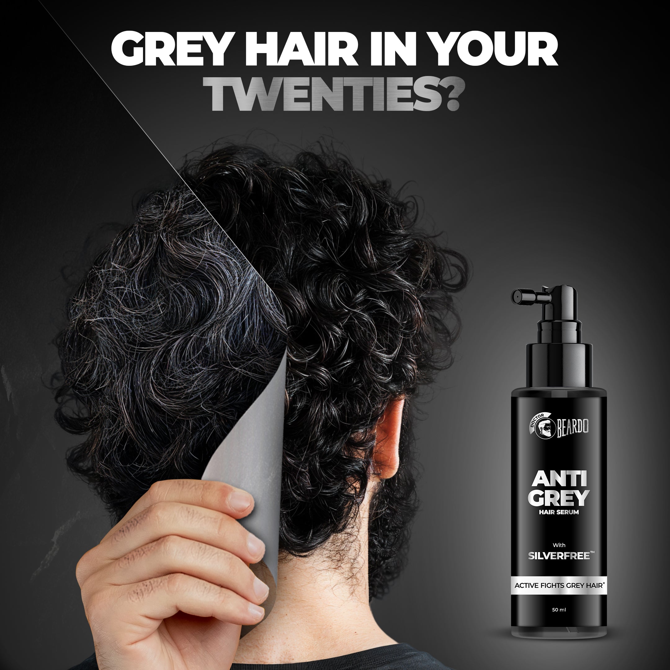 Beardo Anti Grey Hair Serum, Pack of 2 - Image 9 - Buy from Indicrest