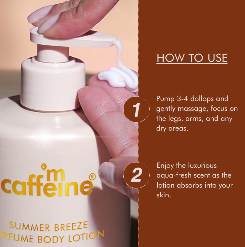 Mcaffeine Summer Breeze Perfume Body Lotion, 600ml - Image 8 - Buy from Indicrest