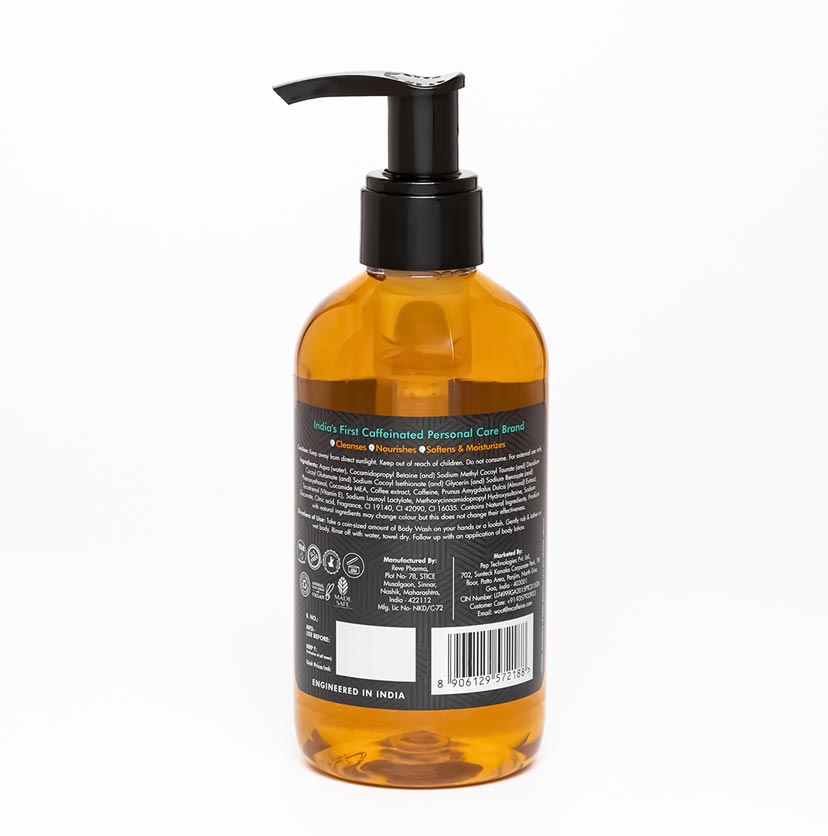 Mcaffeine Coffee Body Wash with Almonds, 2 X 200ml - Image 7 - Buy from Indicrest