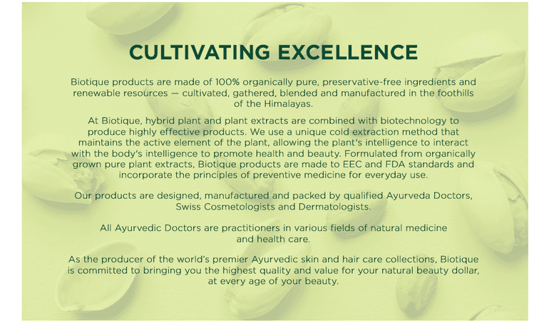 Biotique Pistachio Anti Ageing Nourishing Face Pack, 175g - Image 10 - Buy from Indicrest
