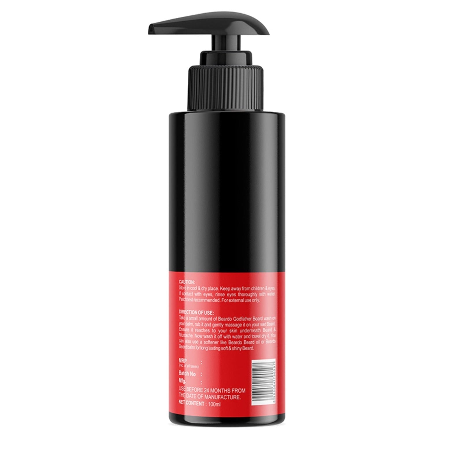 Beardo Godfather Beard Wash, Pack of 2 - Image 6 - Buy from Indicrest