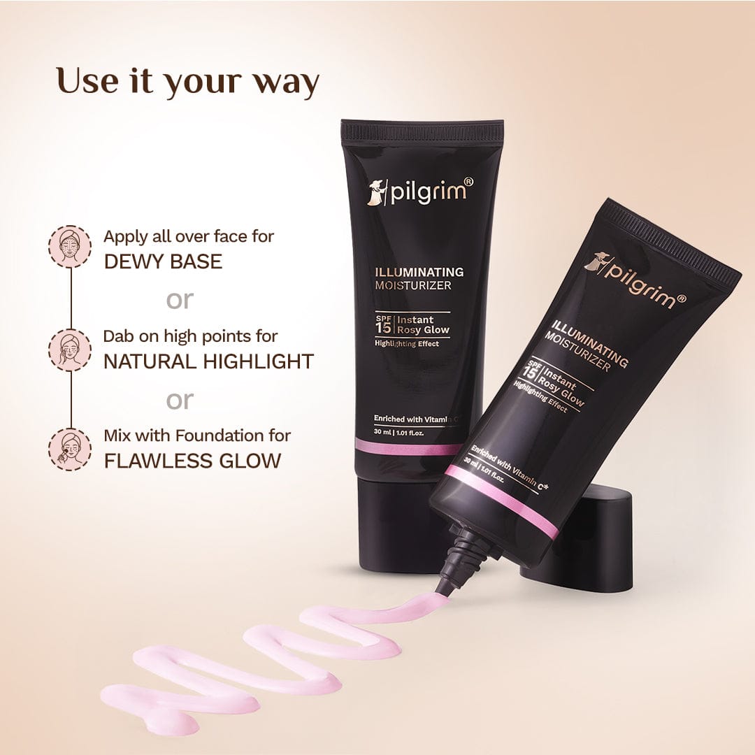 Pilgrim Glow Illuminating Moisturizer, 30ml - Image 8 - Buy from Indicrest