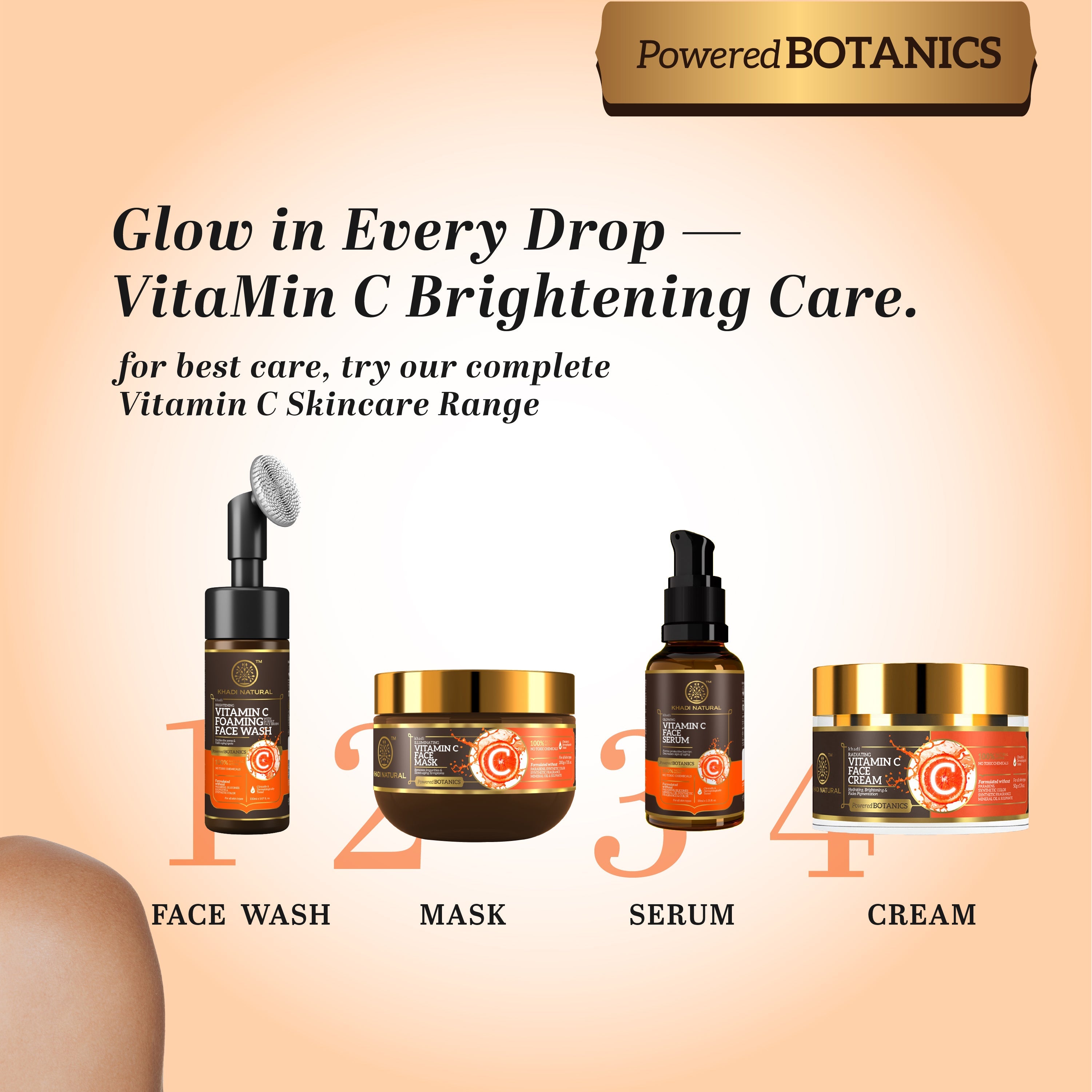 Khadi Natural Vitamin C Face Serum - 30ml - Image 7 - Buy from Indicrest