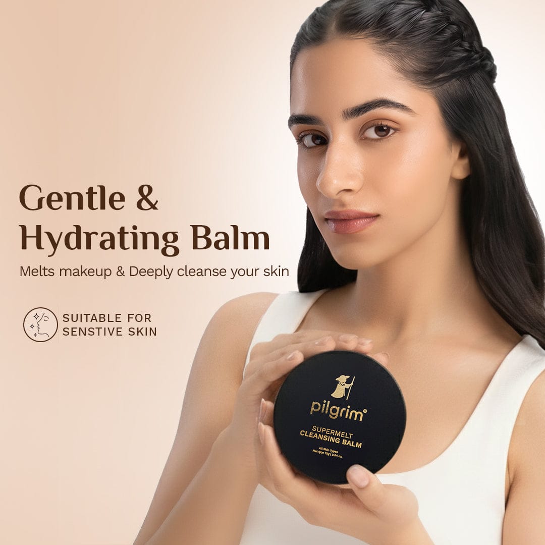 Pilgrim French Red Vine Supermelt Cleansing Balm, 75g - Image 4 - Buy from Indicrest