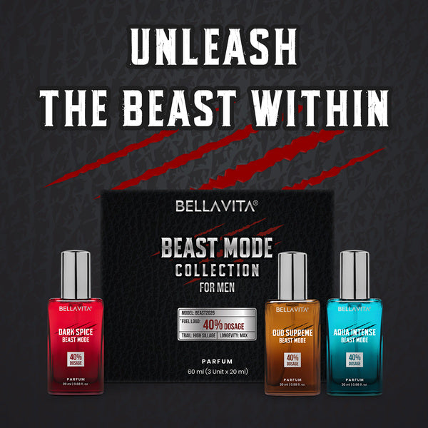 Beast Mode Perfume Collection for Men | 12 hr+ long lasting | 3 x 20ml - Image 4 - Indicrest
