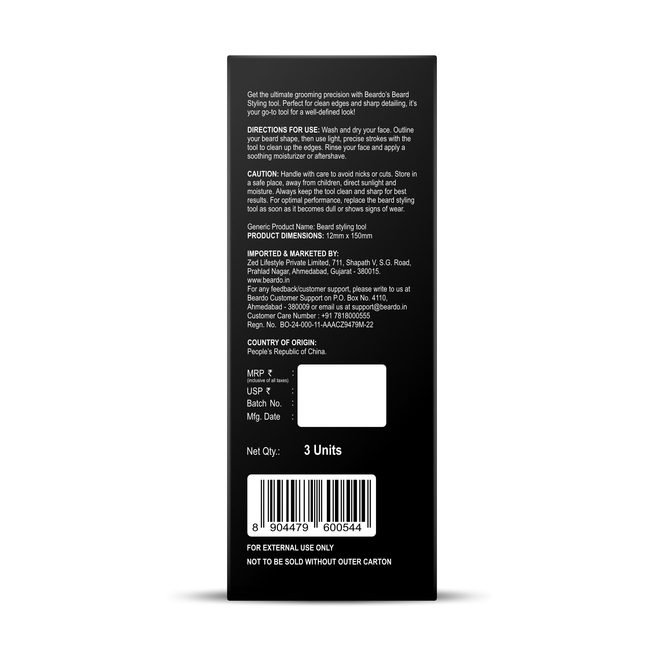 Beardo Beard Styling Tool - Image 8 - Buy from Indicrest